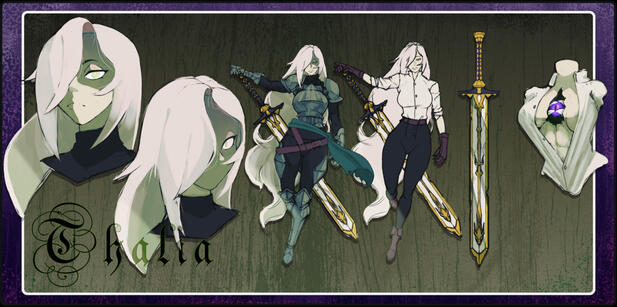 DND Character sheet comission 2025